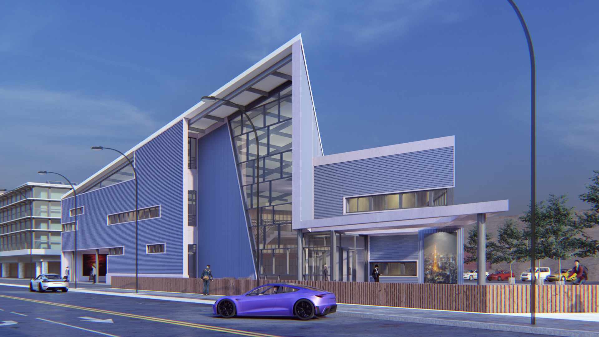 3D анимация торгового центра