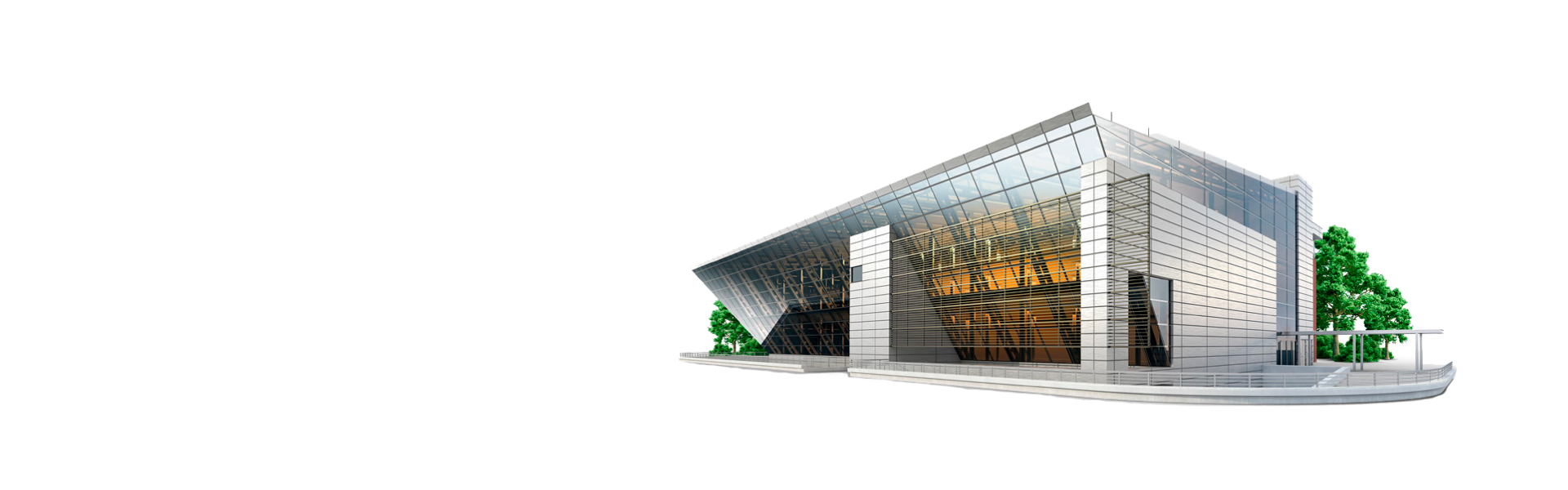 3d model of shopping center